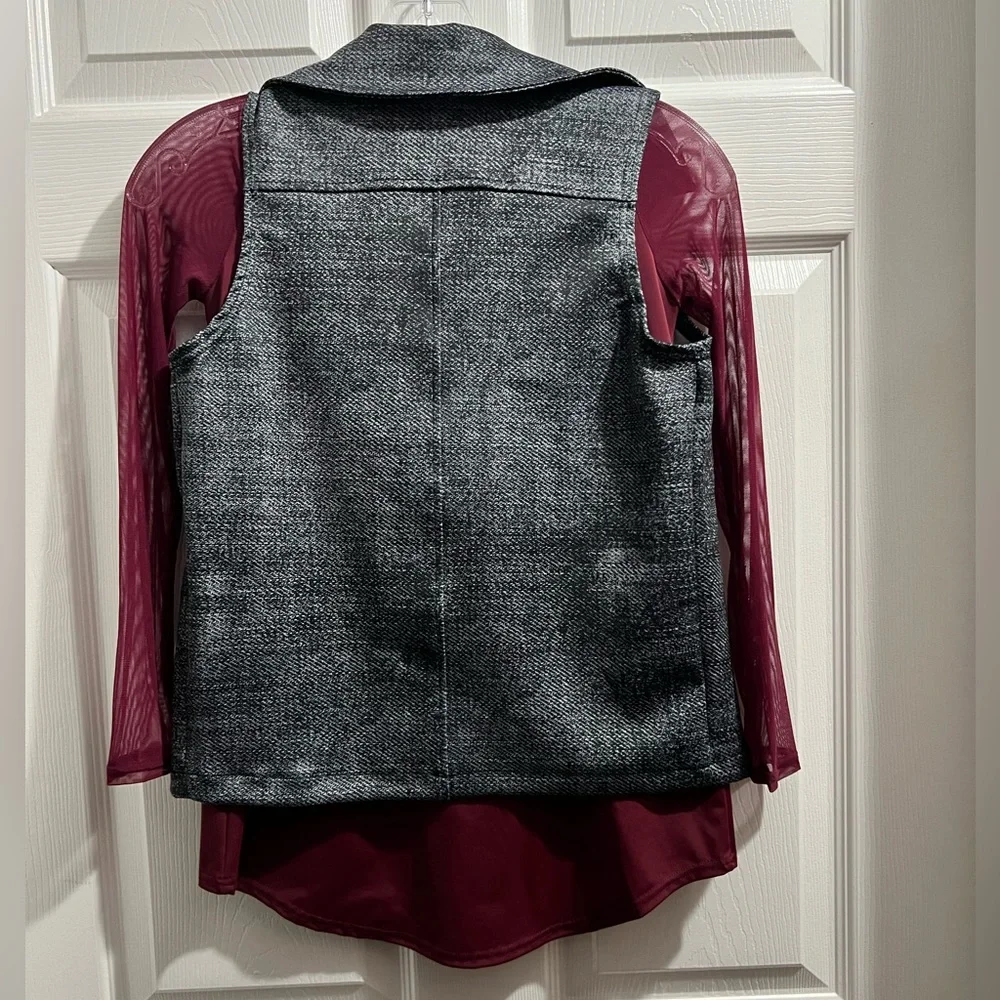 Dance top and vest.